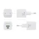 Wall Charger Aisens ASCH-20W2P010-W White (1 Unit)