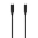 USB-C Cable Aisens A107-0707 Black 5 m (1 Unit)