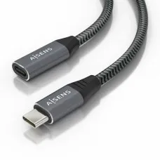 Cable Alargador USB Aisens A107-0636 Gris Multicolor 2 m (1 unidad)