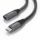 Cable Alargador USB Aisens A107-0636 Gris Multicolor 2 m (1 unidad)