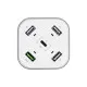 Usb Charger Aisens ASCH-5PQC-W White (1 Unit)