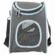 Pet Handbag Trixie Alison Blue Grey Polyester 20 × 29 × 43 CM