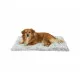 Alfombra para perros Trixie Blanco Negro Gris Felpa 75 × 55 cm