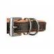 Dog collar Trixie Brown Light brown XS/S