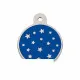 Identification plate Imarc PetScribe Passion Blue Silver
