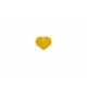 Identification plate Imarc Heart Yellow Golden