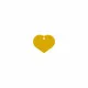 Identification plate Imarc Heart Yellow Golden