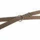 Adjustable dog leash Trixie Premium Hazelnut L/XL