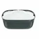 Fuente para Mascotas Trixie Polygon Blanco Gris Silicona Melamina 2,5 L 28 x 11 x 22 cm