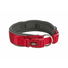 Dog collar Trixie Premium Red Graphite M/L 40-48 cm