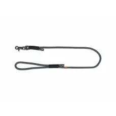 Dog Lead Trixie Soft Rope Black Grey 1,2 m XS S XS/S