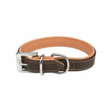Dog collar Trixie Brown Light brown