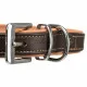 Dog collar Trixie Brown Light brown