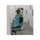 Dog bathrobe Trixie Blue S