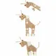 Soft toy for dogs Trixie Polyester Plush Giraffe 50 cm