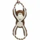 Soft toy for dogs Trixie Polyester Plush Cotton Monkey 40 cm