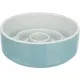 Comedero para Perro Trixie Slow Feeding Azul Gris Ø 14 cm 450 ml