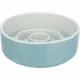 Comedero para Perro Trixie Slow Feeding Azul Gris Ø 14 cm 450 ml