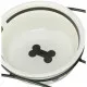 Pet feeding dish Trixie White Black 600 ml