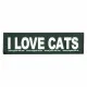 Harness tags Trixie I LOVE CATS L