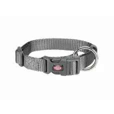Dog collar Trixie New Premium Graphite S/M 30-45 cm