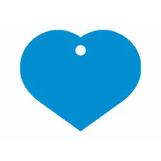 Identification plate Imarc Heart Blue