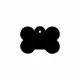 Identification plate Imarc Bone Black