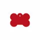Identification plate Imarc Bone Red