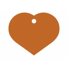 Identification plate Imarc Heart Orange