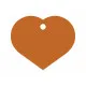 Identification plate Imarc Heart Orange