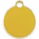 Identification plate Imarc Circle Yellow Golden