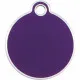 Identification plate Imarc Circle Lilac