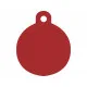 Identification plate Imarc Circle Red