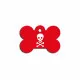 Identification plate Imarc Bone Red