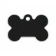 Identification plate Imarc Bone Black