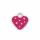 Identification plate Imarc PetScribe Passion Pink Silver