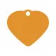 Identification plate Imarc Heart Orange