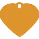 Identification plate Imarc Heart Orange