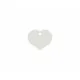 Placa identificativa Imarc Heart Blanco