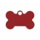 Identification plate Imarc Bone Red