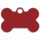 Identification plate Imarc Bone Red