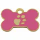 Identification plate Imarc Bone Pink Golden