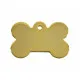 Placa identificativa Imarc Bone Amarillo Dorado