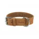 Dog collar Trixie Heartbeat Brown S/M 34-40 cm