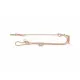 Adjustable dog leash Trixie Soft Rope Pink XS S XS/S