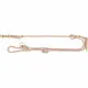 Adjustable dog leash Trixie Soft Rope Pink S S/XL