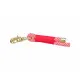 Adjustable dog leash Trixie Soft Rope Red Cream S S/XL