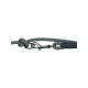 Adjustable dog leash Trixie Soft Rope Black Grey S S/XL