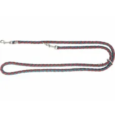 Adjustable dog leash Trixie Blue Red S/M 2 m