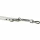 Adjustable dog leash Trixie CityStyle Light grey S/M